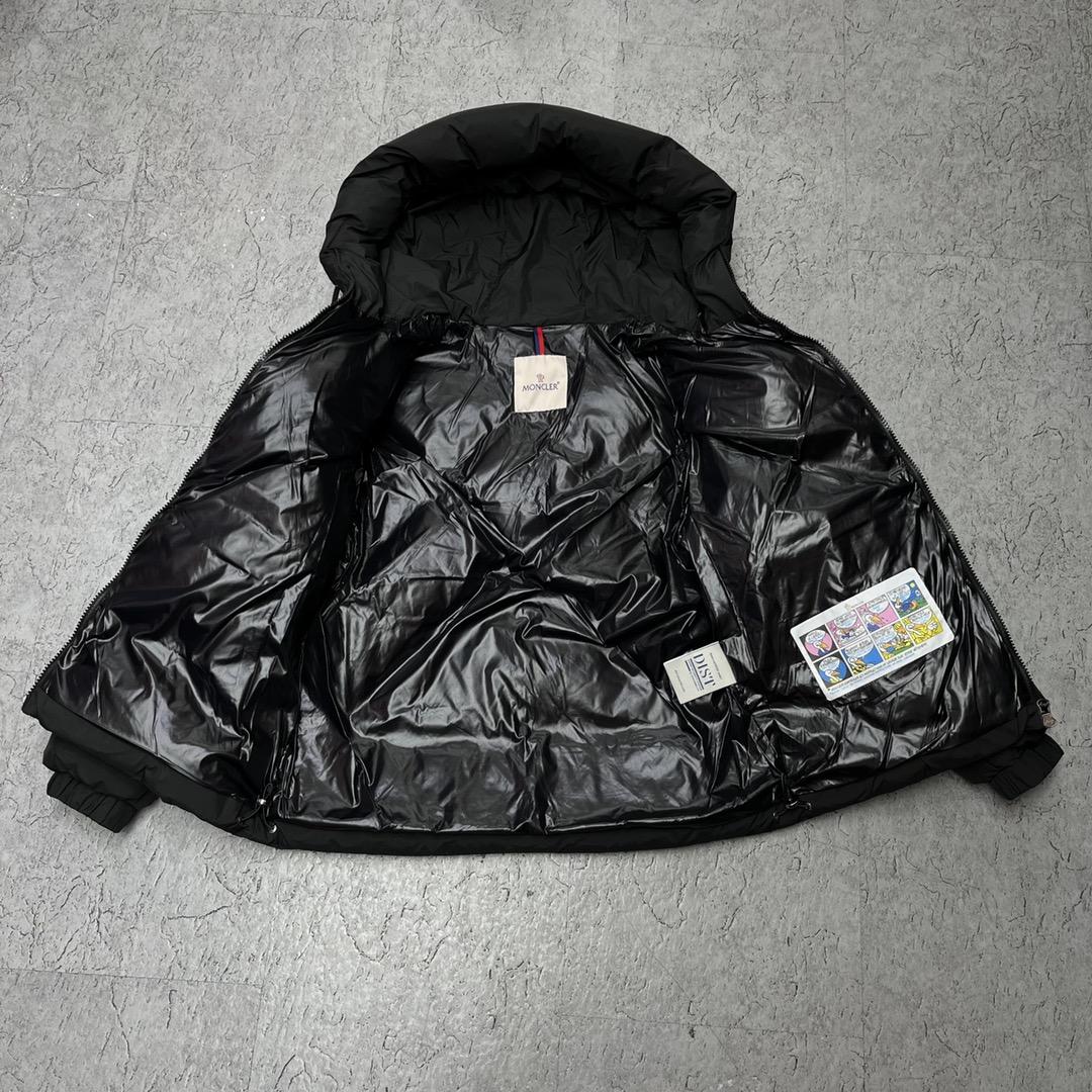 Moncler Black Daynamic Porossan Down Jacket - DesignerGu