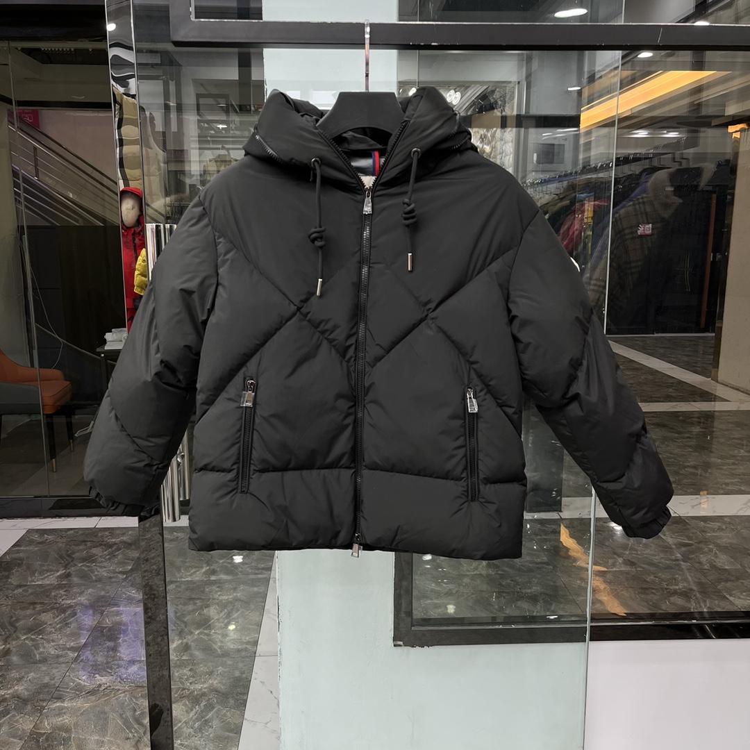 Moncler Black Daynamic Porossan Down Jacket - DesignerGu