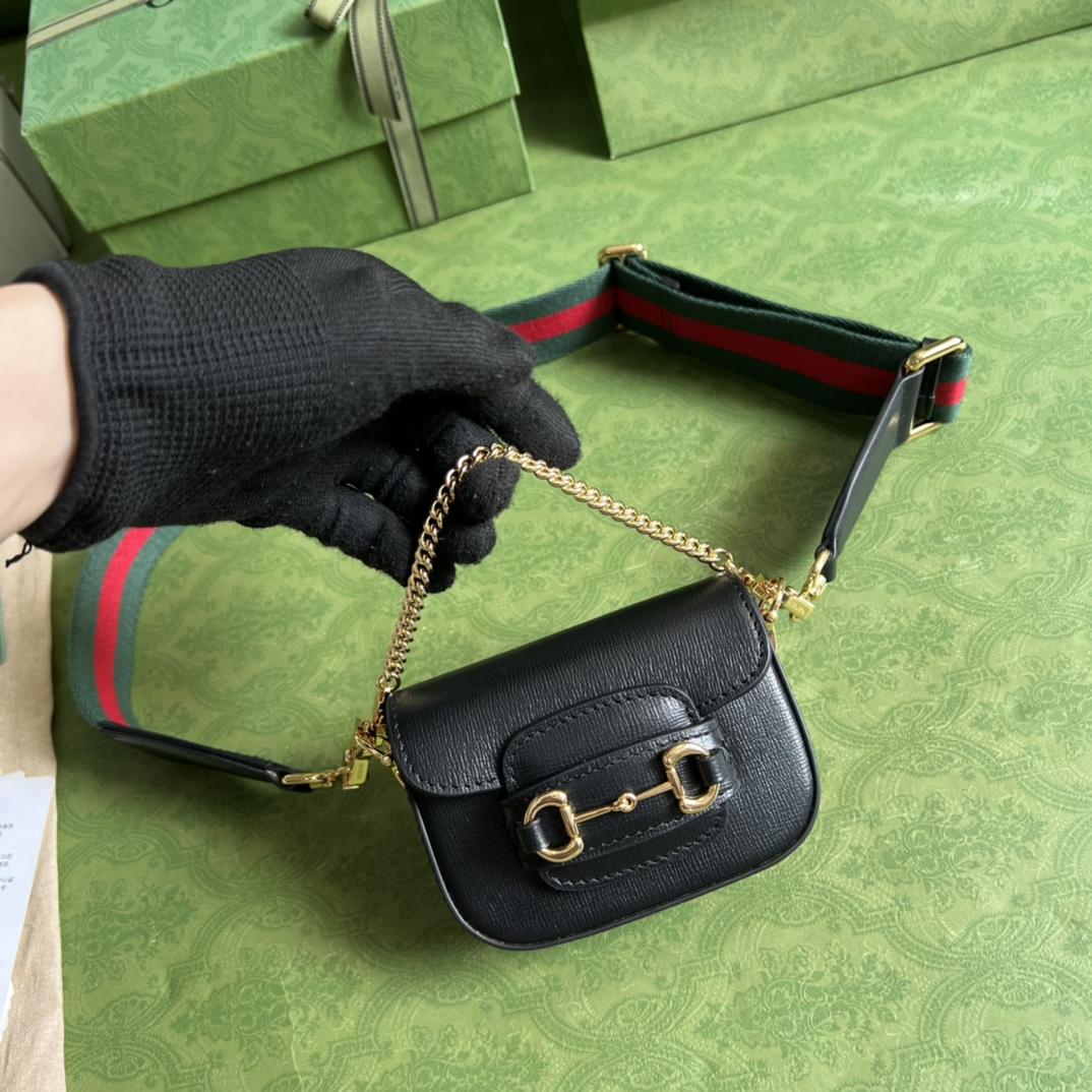 Gucci Horsebit 1955 Strap Wallet(12-9-4cm) - DesignerGu