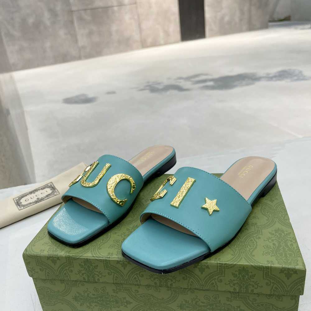 Gucci Women's 'Gucci' Slide Sandal - DesignerGu