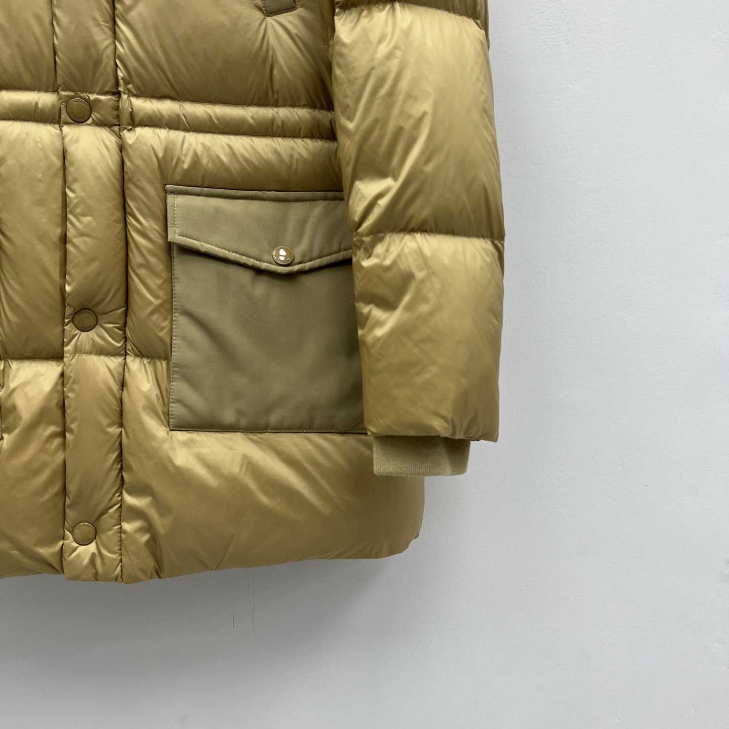 Burberry Logo Appliqué Nylon Puffer Coat - DesignerGu