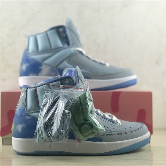 J Balvin x Air Jordan 2 Sneakers    DQ7691-419 - DesignerGu