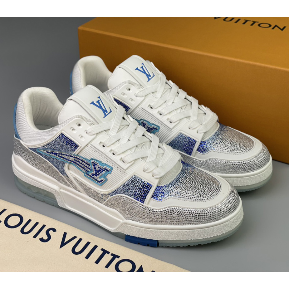 Louis Vuitton LV Trainer Sneaker     - DesignerGu