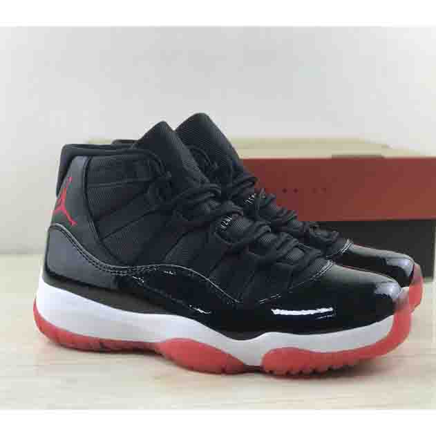 Air Jordan 11 “Bred ”GS Sneaker     378037-061  - DesignerGu