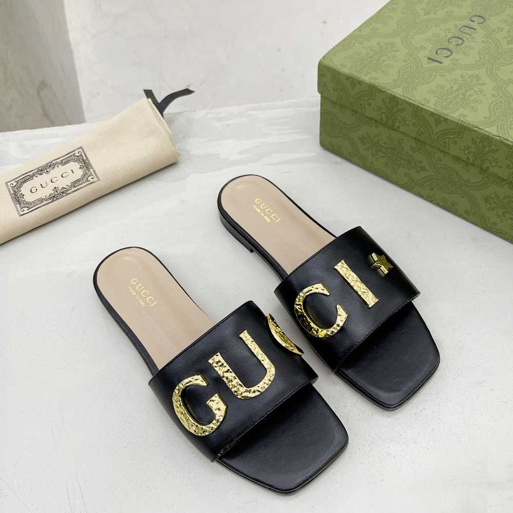 Gucci Women's 'Gucci' Slide Sandal - DesignerGu