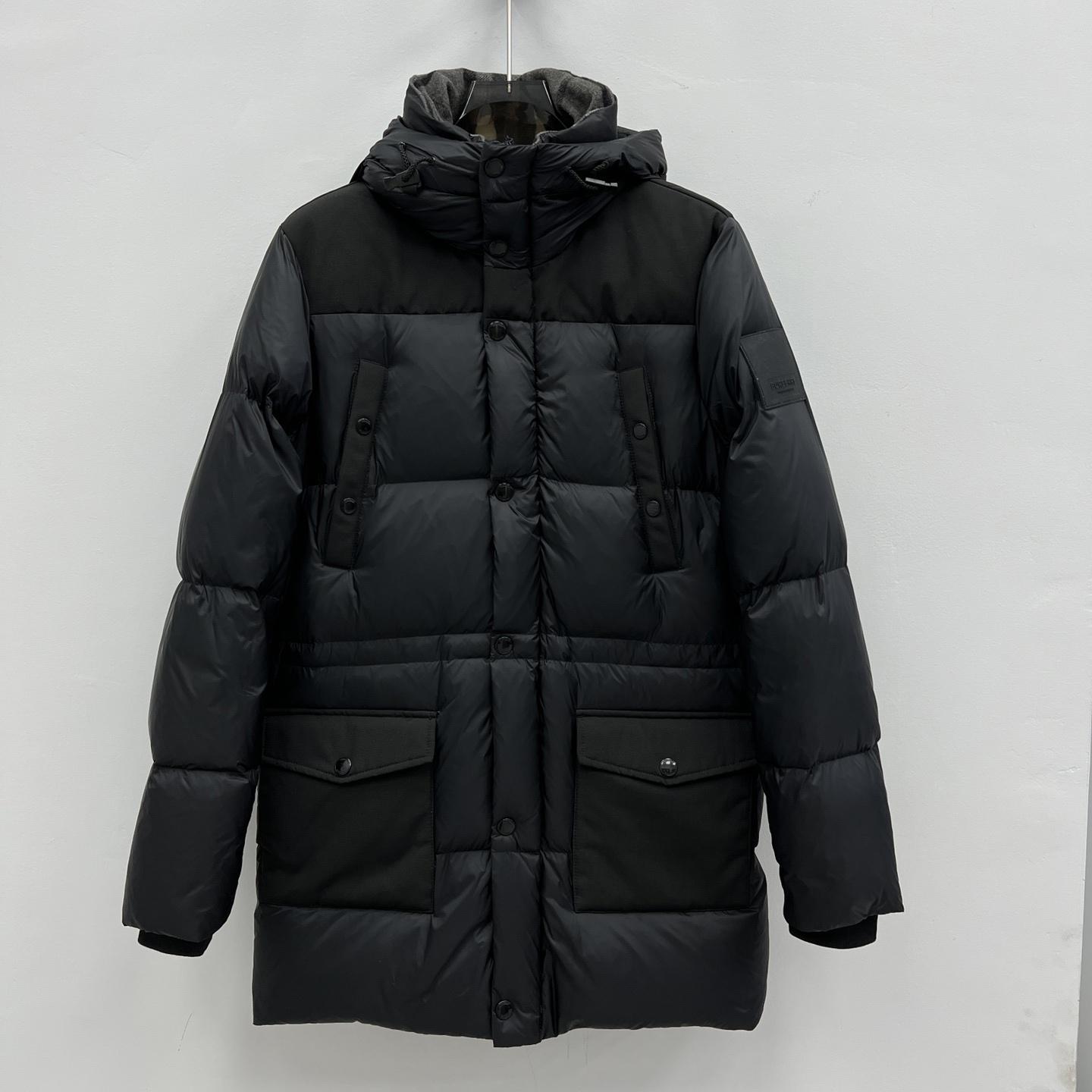 Burberry Logo Appliqué Nylon Puffer Coat - DesignerGu