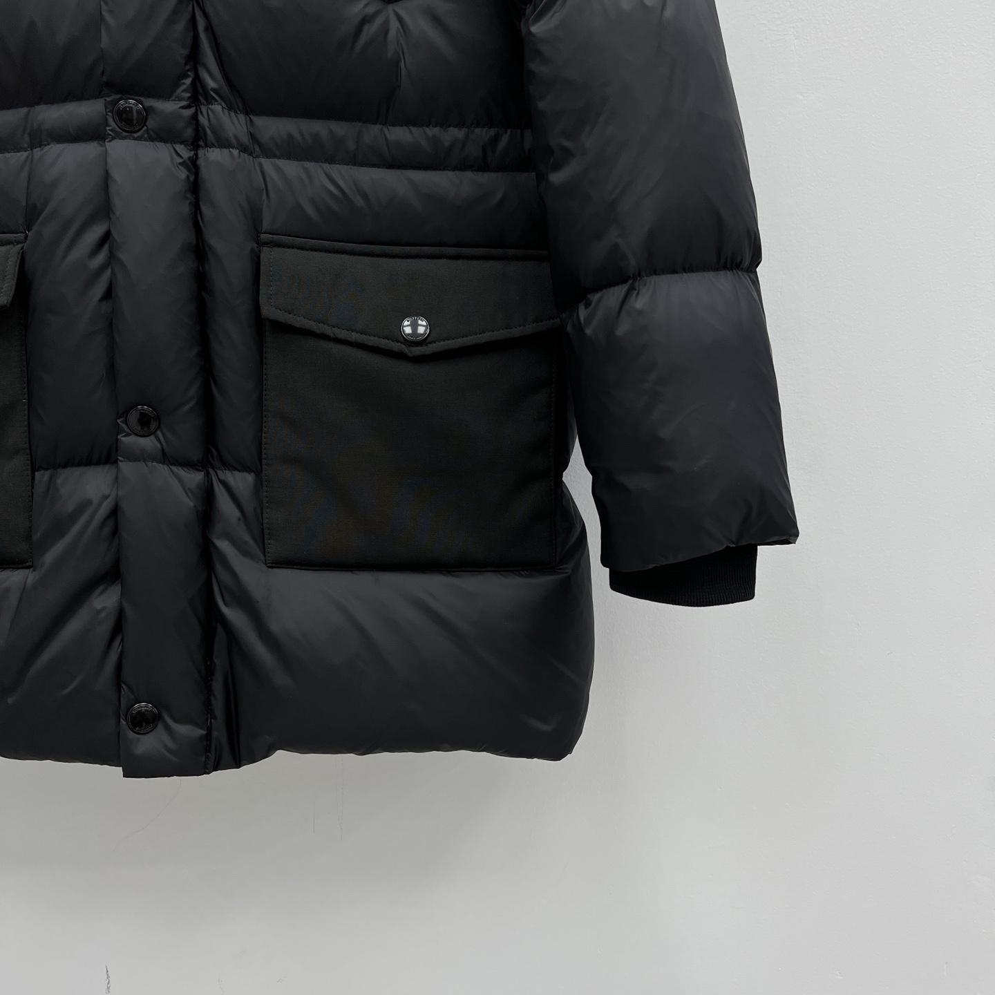 Burberry Logo Appliqué Nylon Puffer Coat - DesignerGu