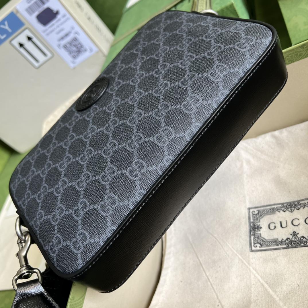 Gucci Shoulder Bag With Interlocking G(24.5-16-4.5cm) - DesignerGu