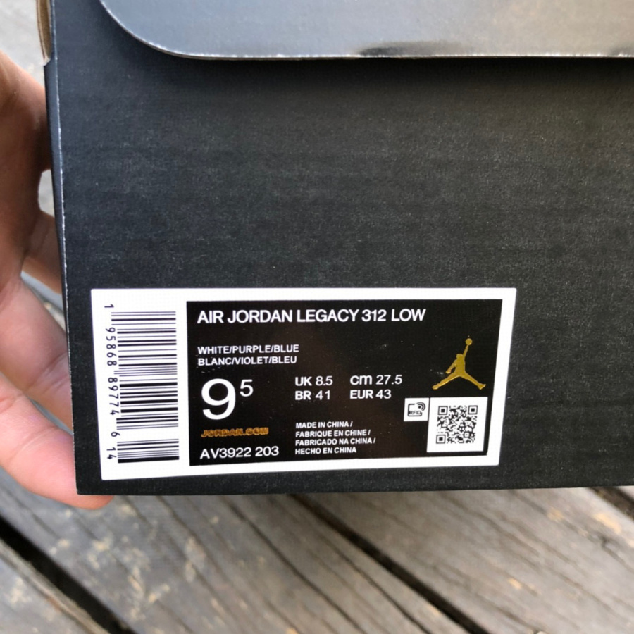 Air Jordan Legacy AJ312 Sneaker  AV3922-203 - DesignerGu