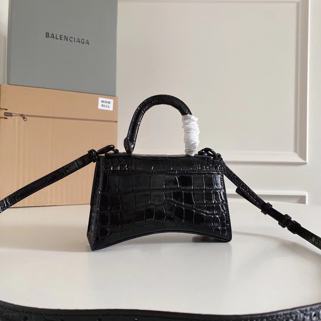 Balenciaga Hourglass Small Handbag  (23-10-14cm) - DesignerGu