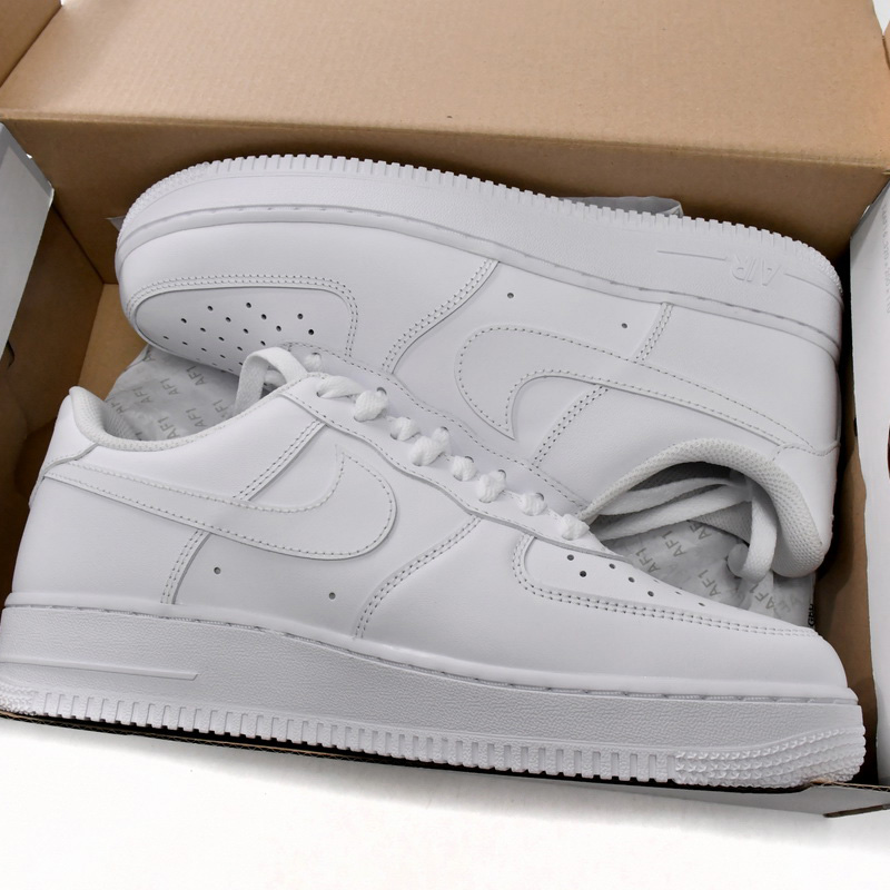 Nike Air Force 1 '07 Low White Sneaker   315122-111  - DesignerGu