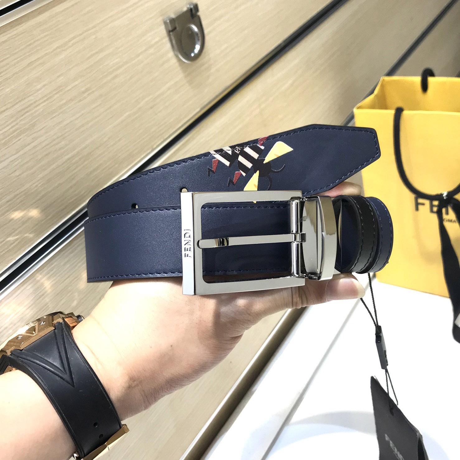 Fendi Leather Belt - DesignerGu