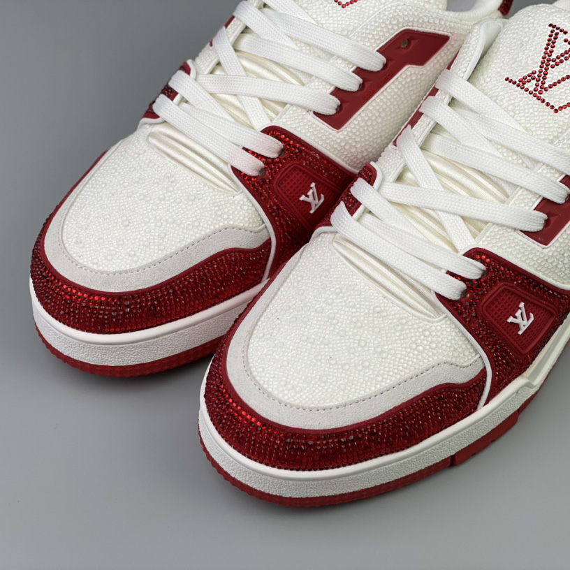 Louis Vuitton LV Trainer Sneaker     - DesignerGu