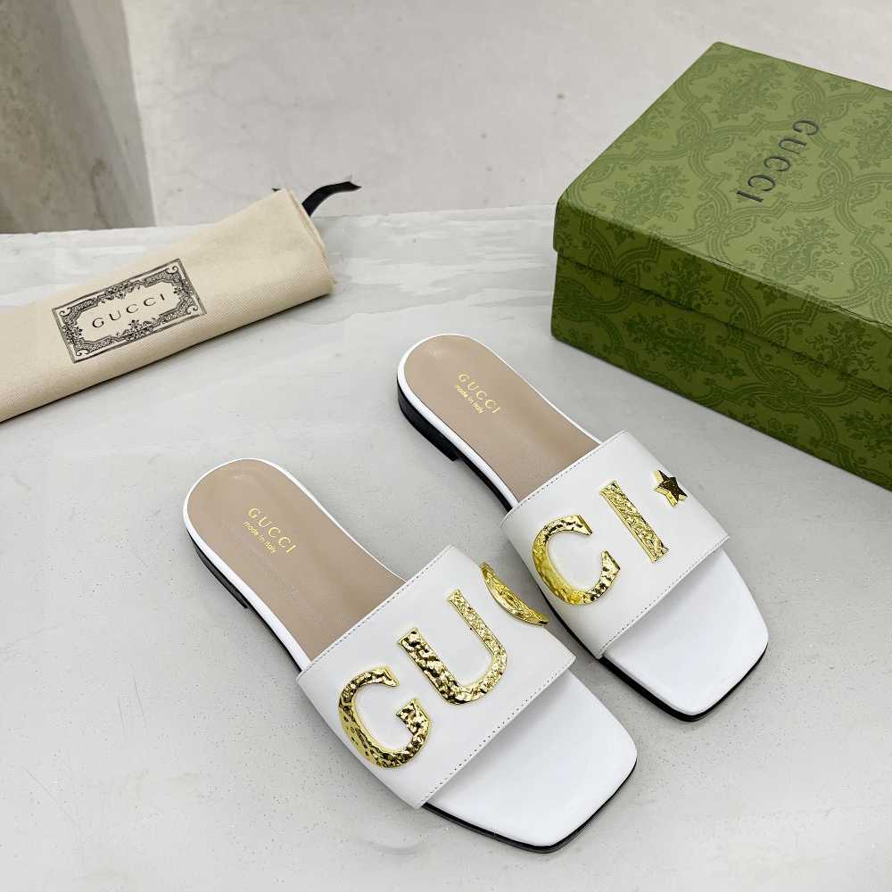 Gucci Women's 'Gucci' Slide Sandal - DesignerGu