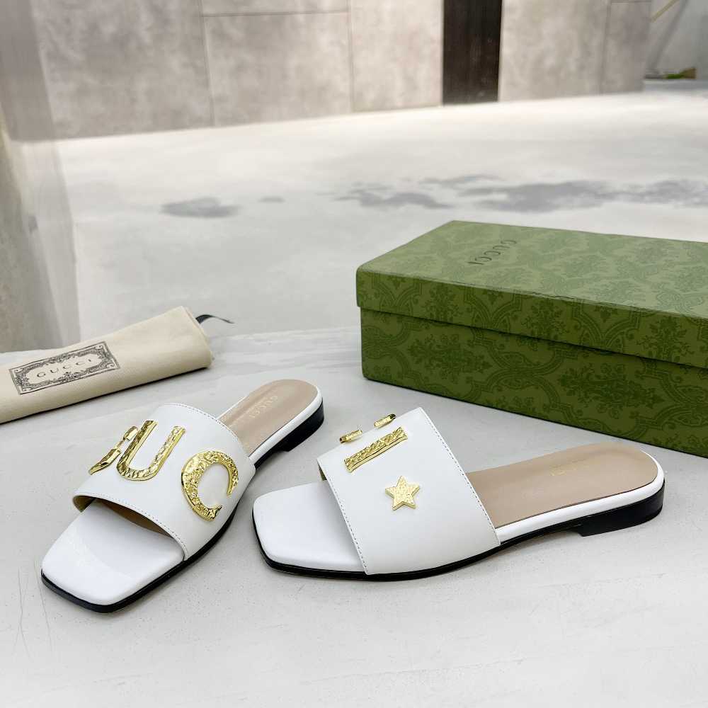 Gucci Women's 'Gucci' Slide Sandal - DesignerGu