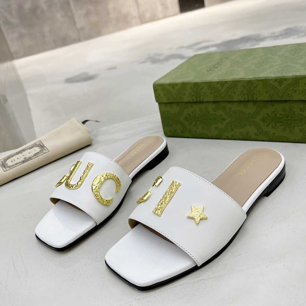 Gucci Women's 'Gucci' Slide Sandal - DesignerGu