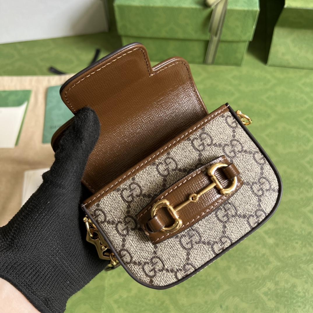 Gucci Horsebit 1955 Strap Wallet(12-9-4cm) - DesignerGu