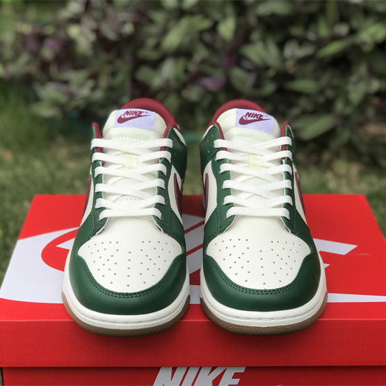 Nike Dunk Low “Gorge Green” Sneakers   FB7160-161 - DesignerGu