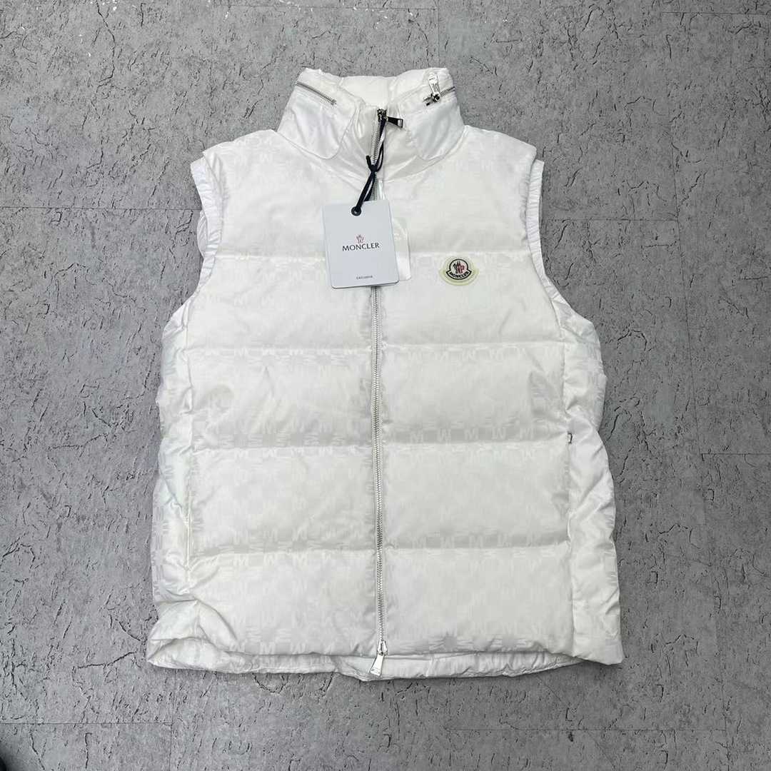 Moncler Kita Jacquard Down Vest - DesignerGu