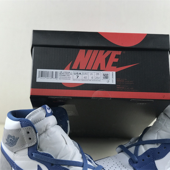 Air Jordan 1 High OG “True Blue”  Sneaker    DZ5485-410 - DesignerGu