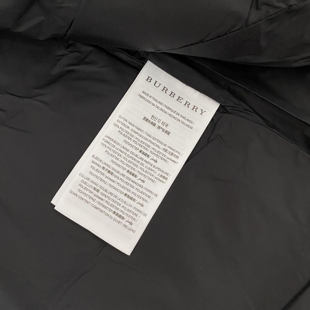 Burberry Hood Nylon Long Down Jacket - DesignerGu