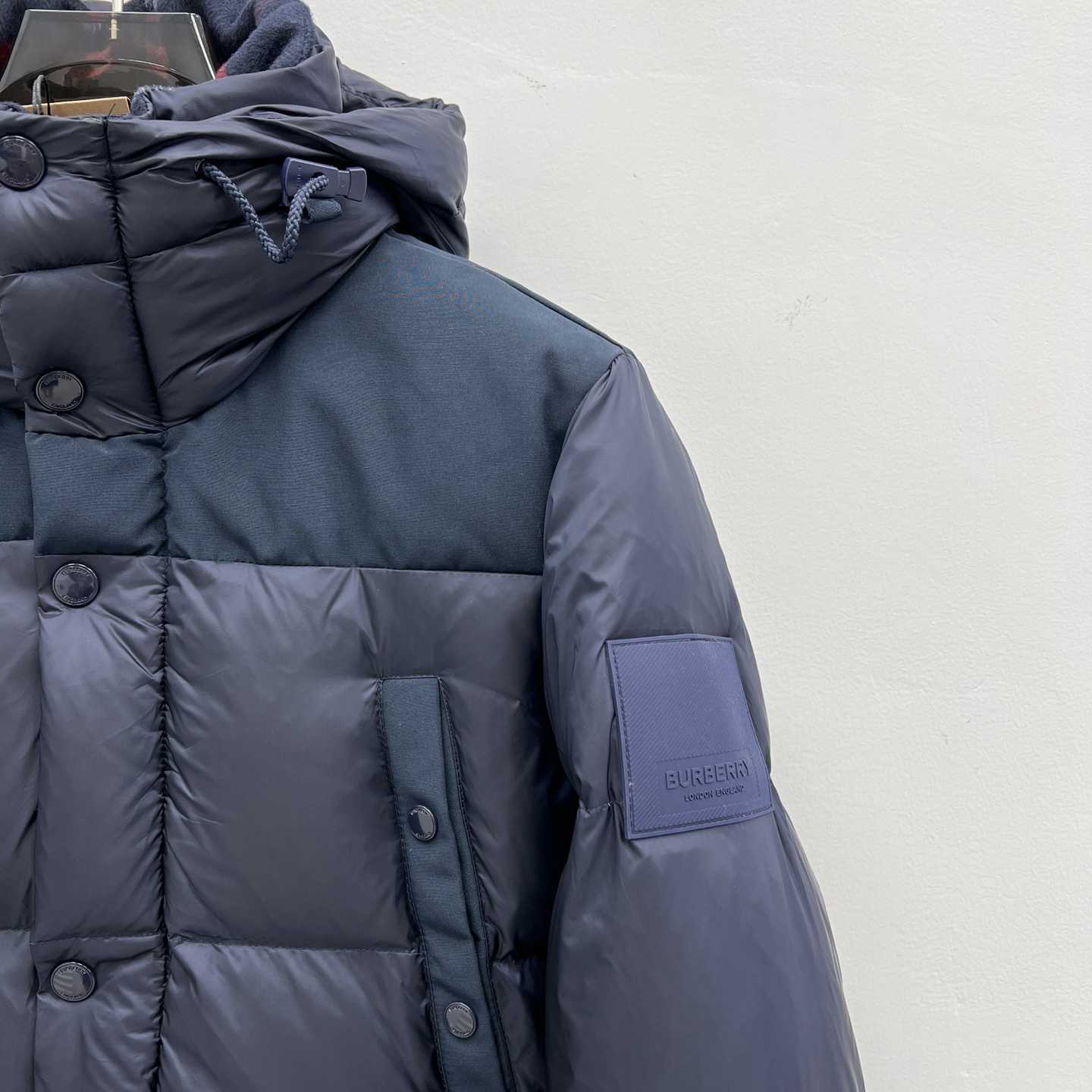 Burberry Logo Appliqué Nylon Puffer Coat - DesignerGu