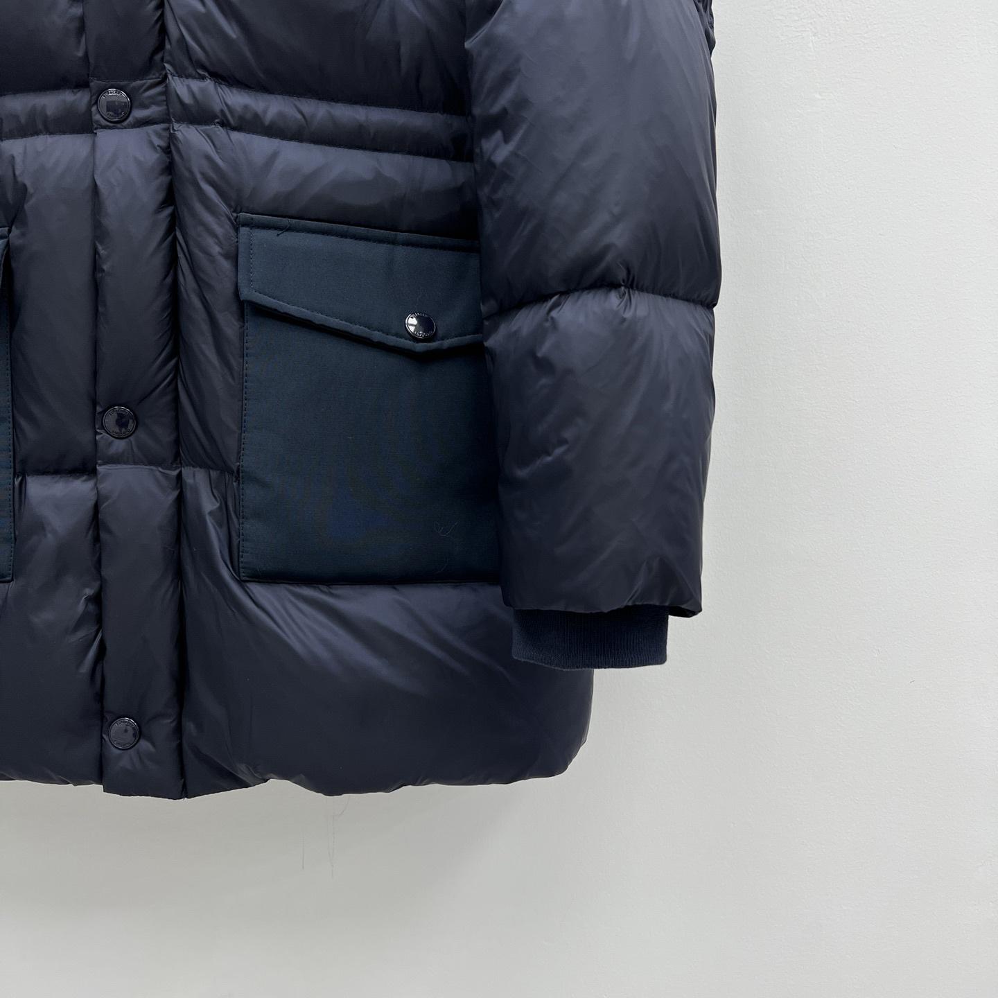 Burberry Logo Appliqué Nylon Puffer Coat - DesignerGu