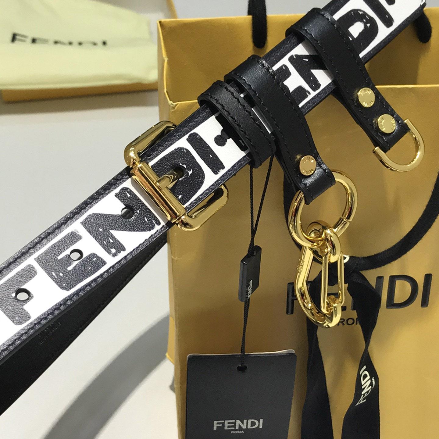 Fendi Logo Belt - DesignerGu