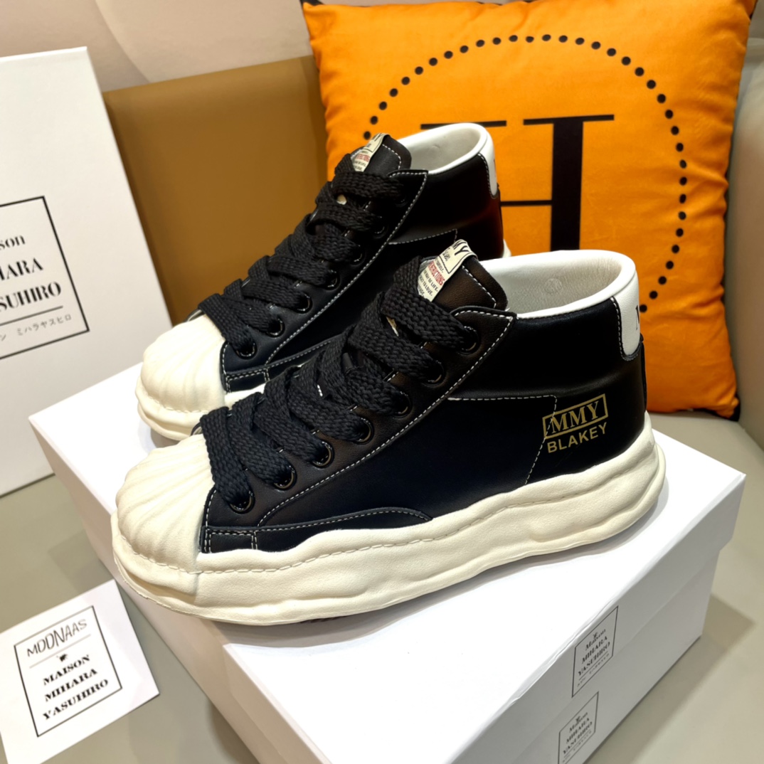 Maison Mihara Yasuhiro Blakey OG Sole High Sneakers - DesignerGu