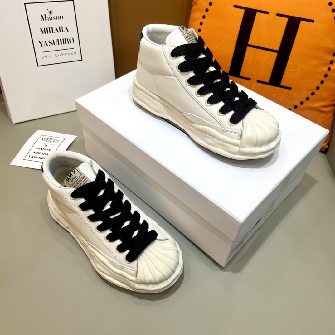 Maison Mihara Yasuhiro Blakey OG Sole High Sneakers - DesignerGu