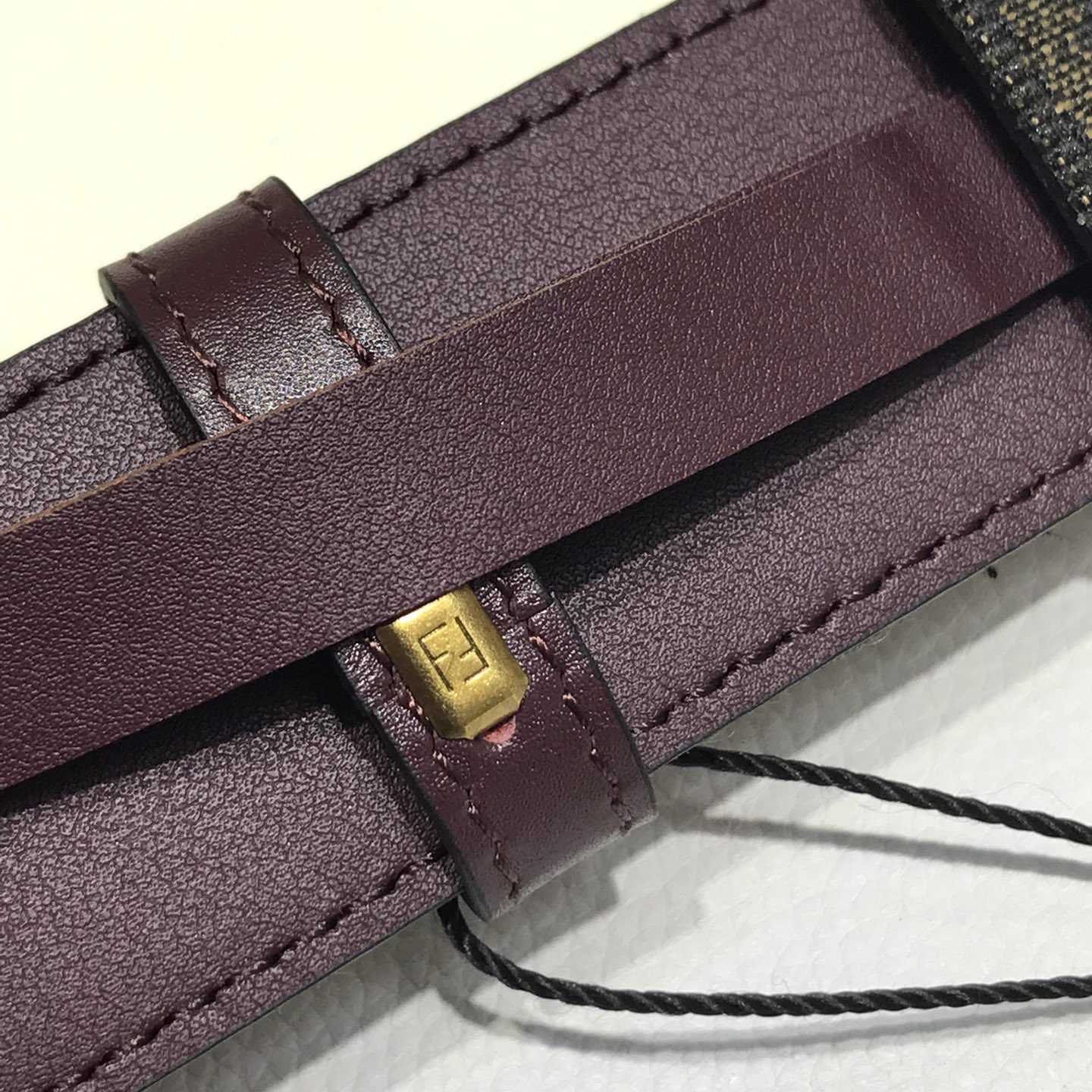 Fendi Brown Fabric Belt - DesignerGu