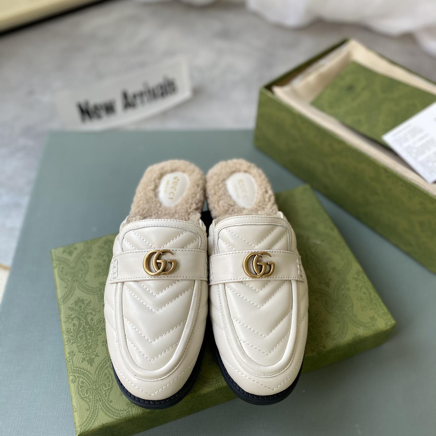 Gucci Women's Double G Slippers - DesignerGu