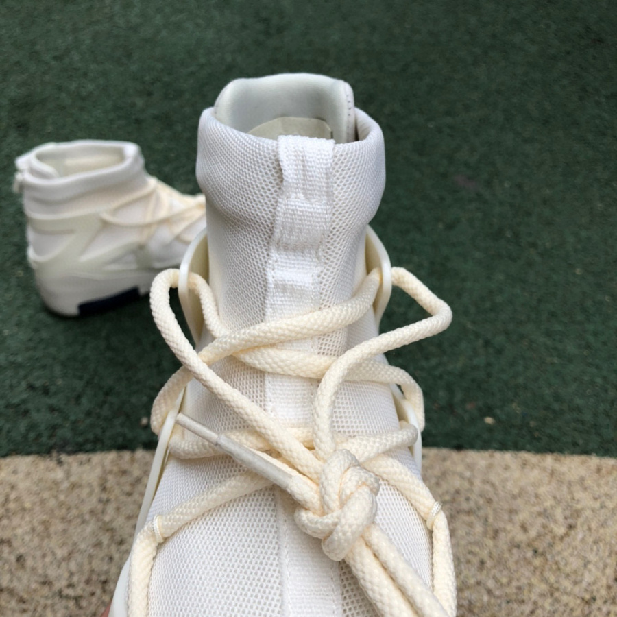 Nike Air Fear Of God 1 Sail Sneakers      AR4237-100 - DesignerGu