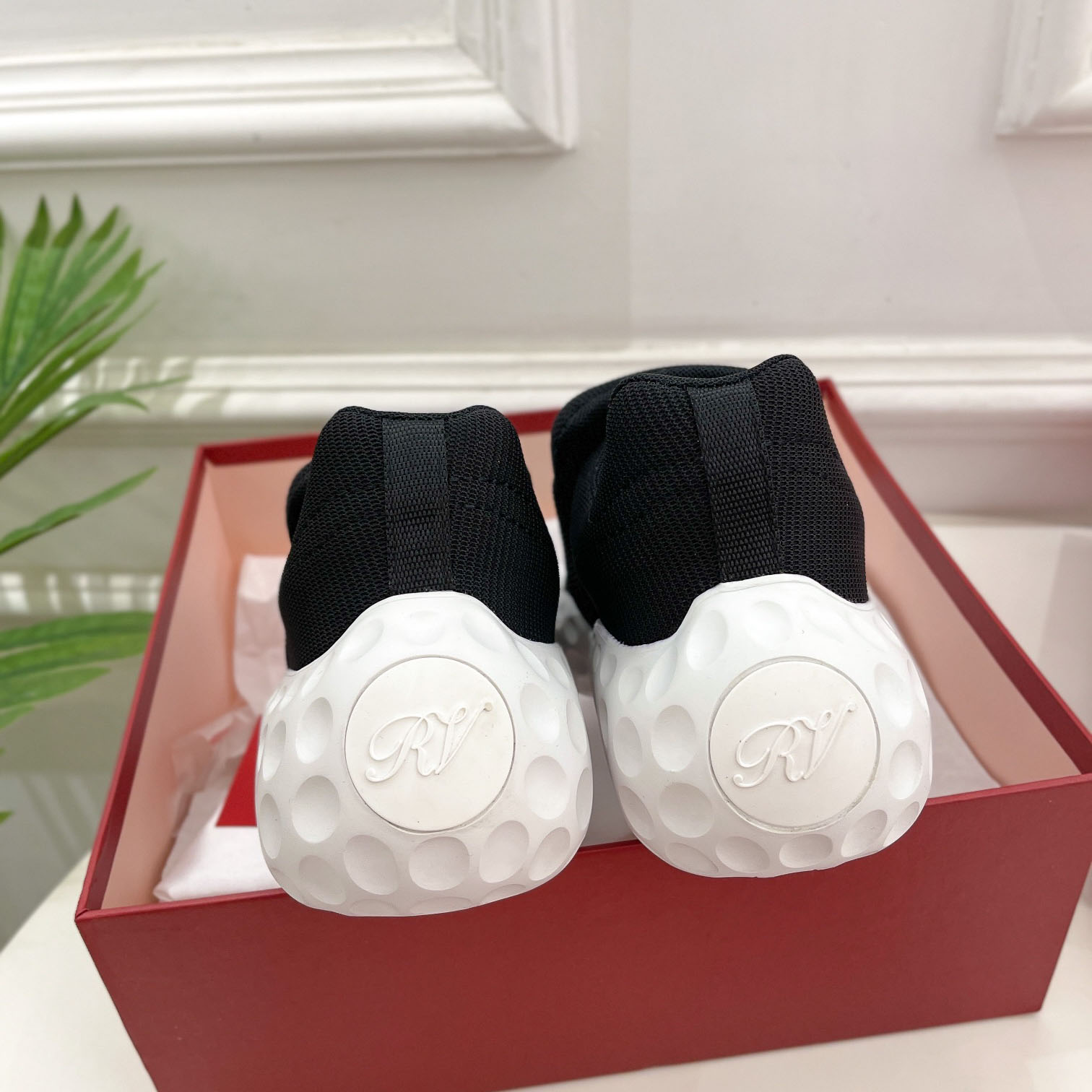 Roger Vivier Viv Run Moonlight Sneaker - DesignerGu