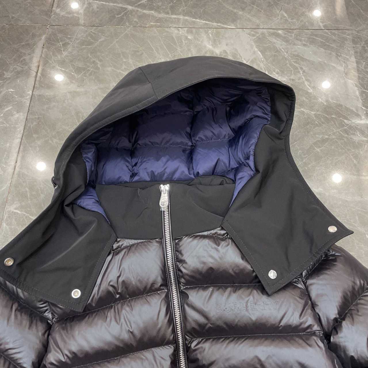 Burberry Hood Nylon Long Down Jacket - DesignerGu