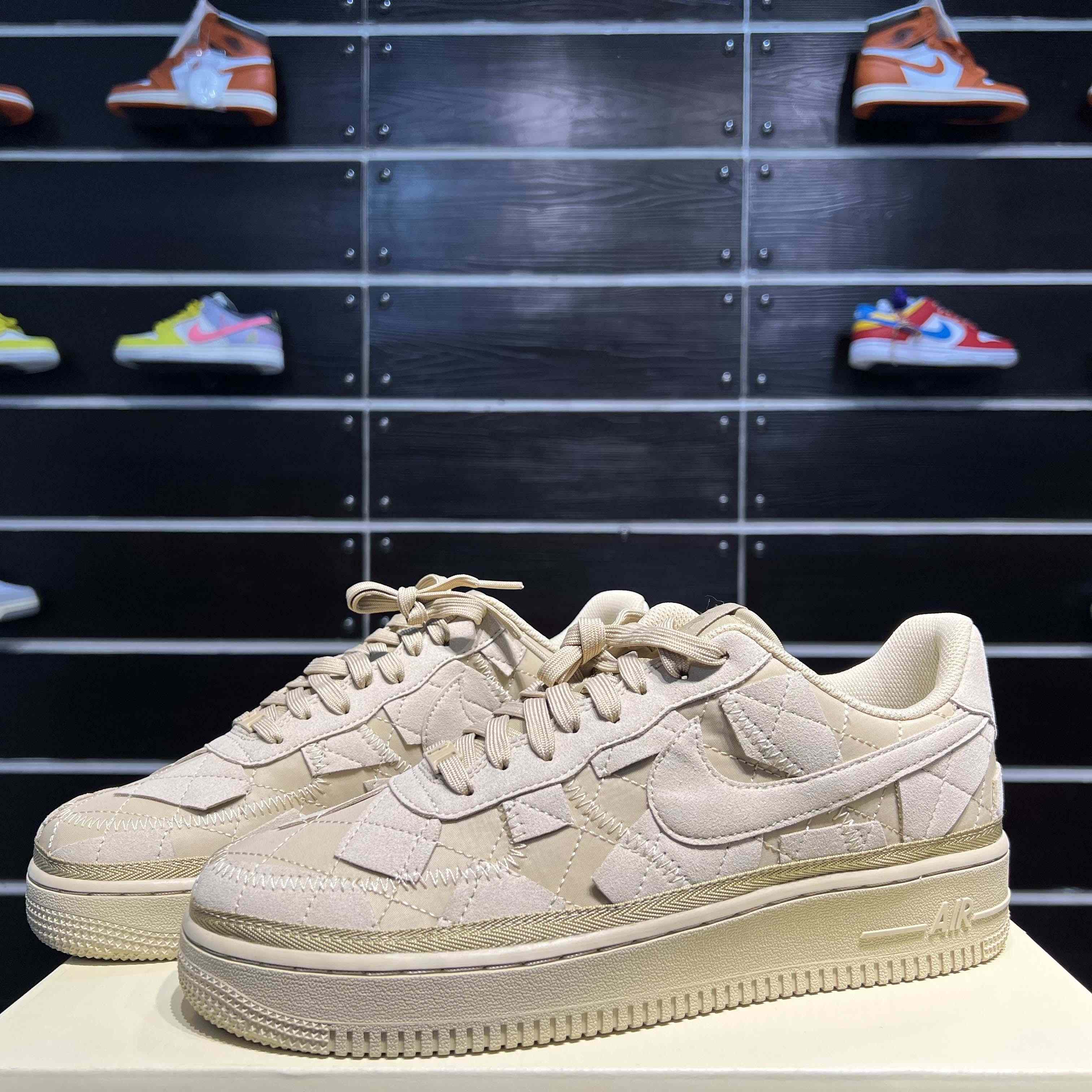 Billie Eilish x Nike Air Force 1 Low “Mushroom” Sneaker     DQ4137-200 - DesignerGu