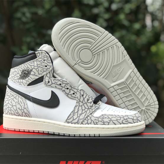 Air Jordan 1 High OG “White Cement” Sneaker    DZ5485-052 - DesignerGu