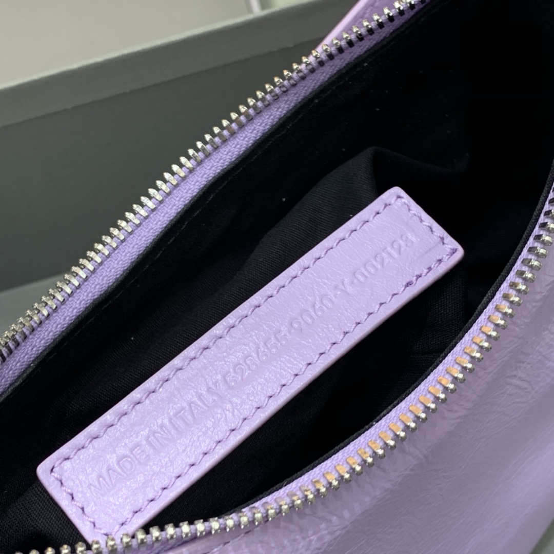 Balenciaga Le Cagole XS Shoulder Bag In purple (26-12-6cm) - DesignerGu