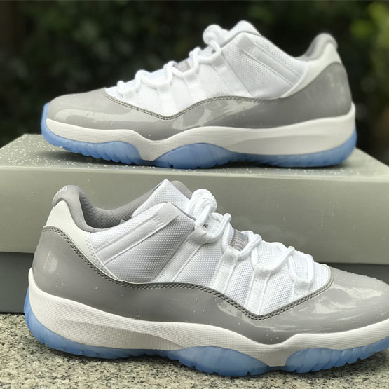 Air Jordan 11 Low “Cement Grey Sneakers    AV2187-140 - DesignerGu