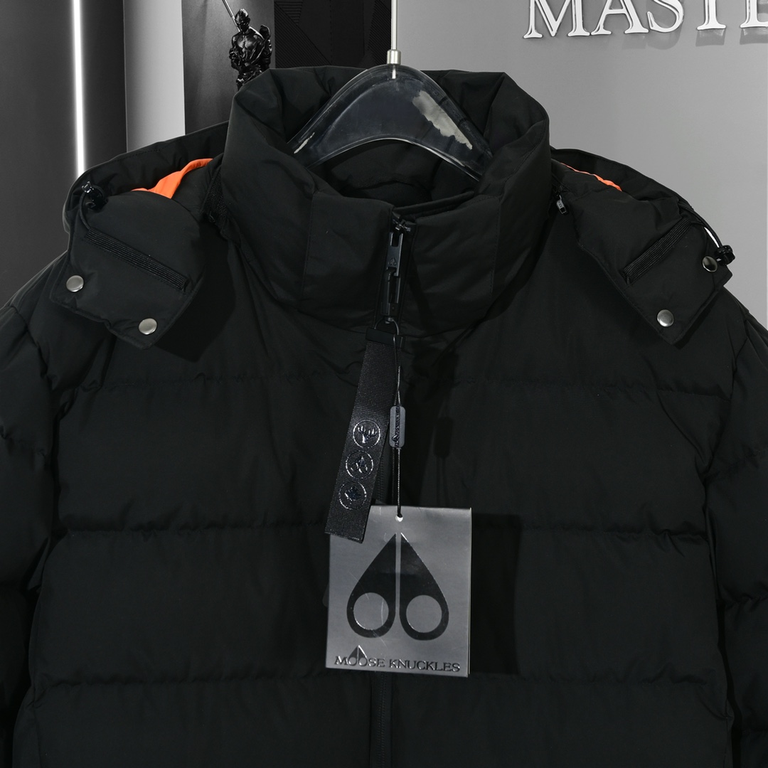 Moose Knuckles Naufrage Quilted Puffer Jacket - DesignerGu