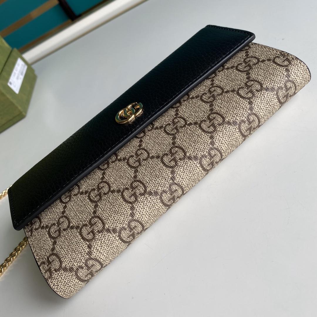 Gucci GG Marmont Chain Wallet(19-10-3.5CM)    - DesignerGu