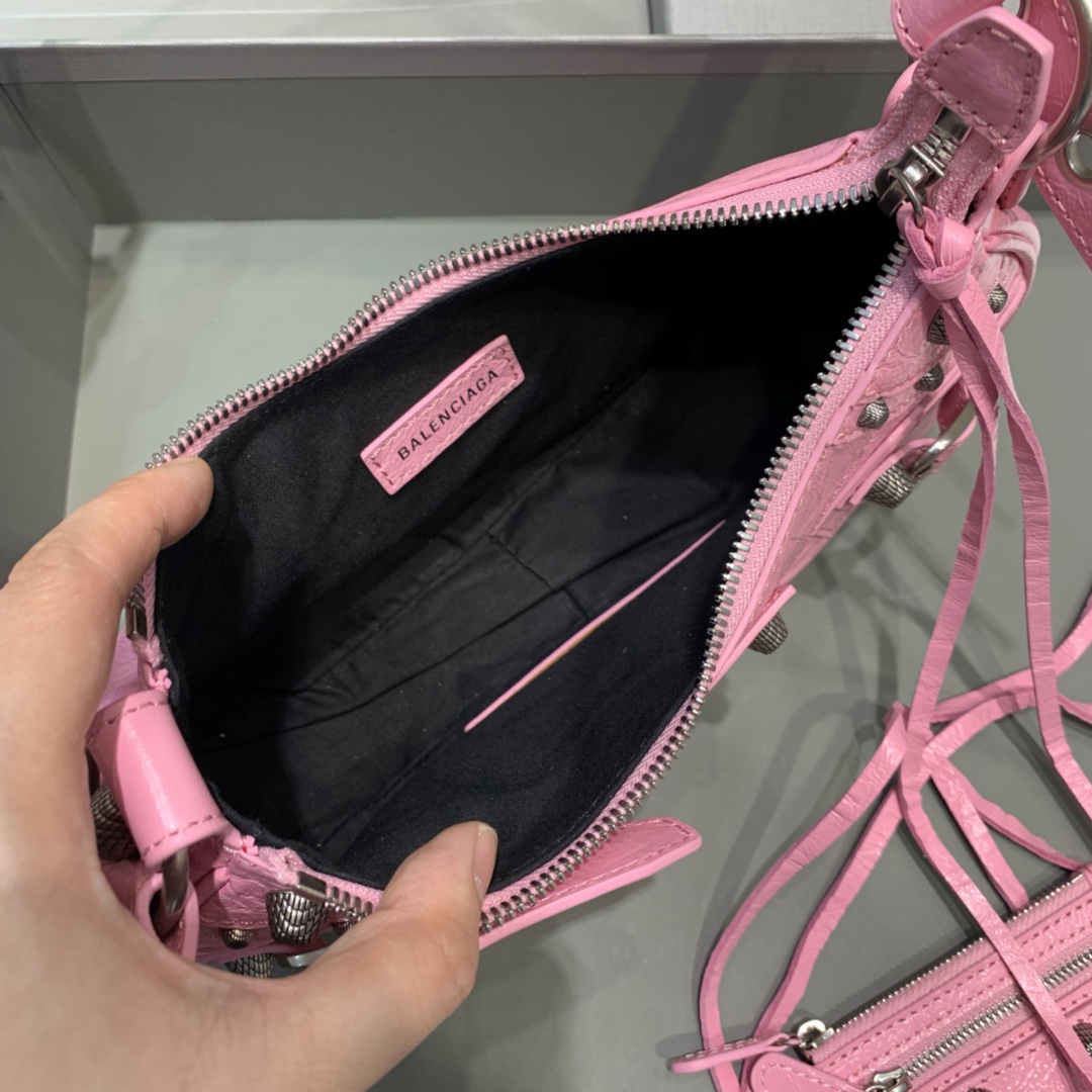 Balenciaga Women's Le Cagole XS Shoulder Bag In Pink(26-12-6cm) - DesignerGu