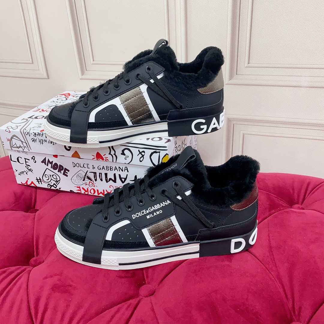 Dolce & Gabbana Calfskin 2.Zero Sneakers - DesignerGu