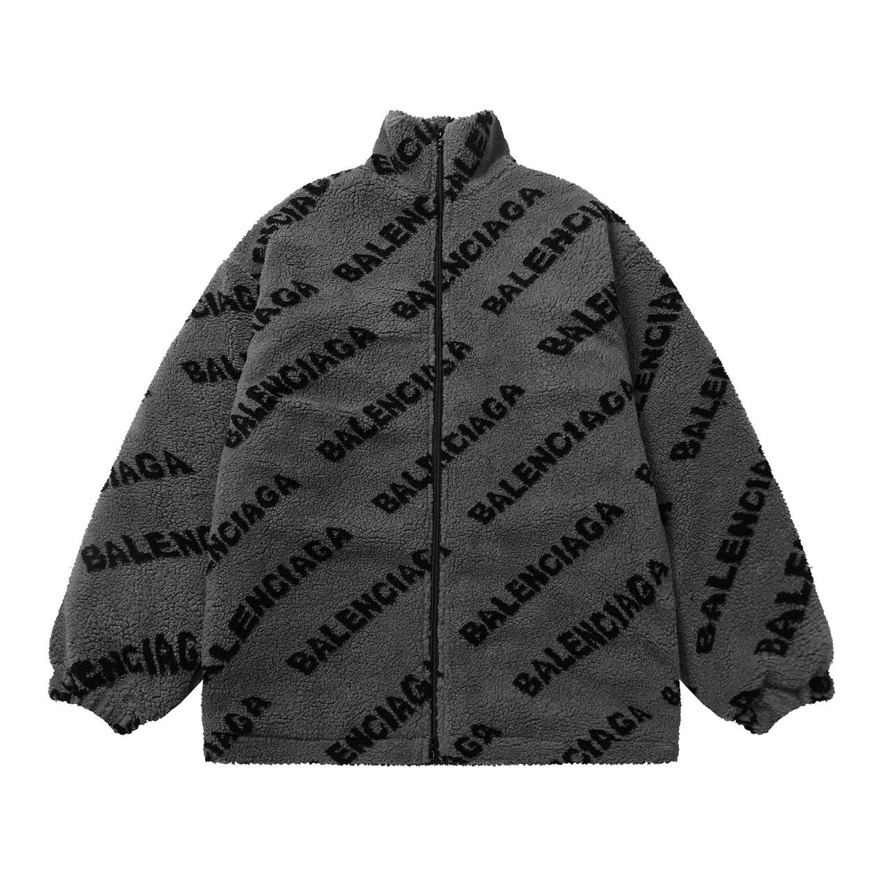 Balenciaga Teddy Logo Jacket - DesignerGu