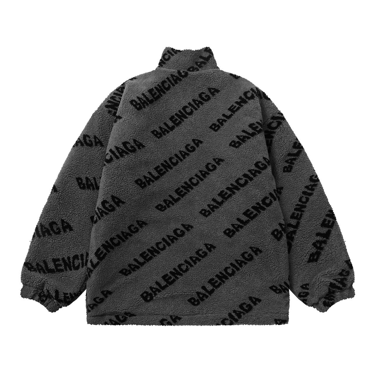 Balenciaga Teddy Logo Jacket - DesignerGu