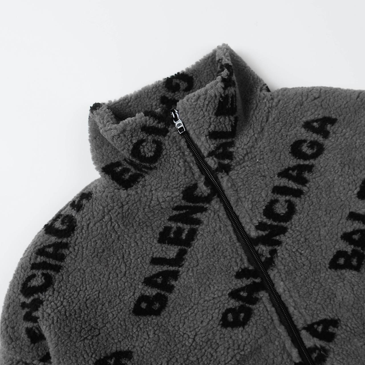 Balenciaga Teddy Logo Jacket - DesignerGu