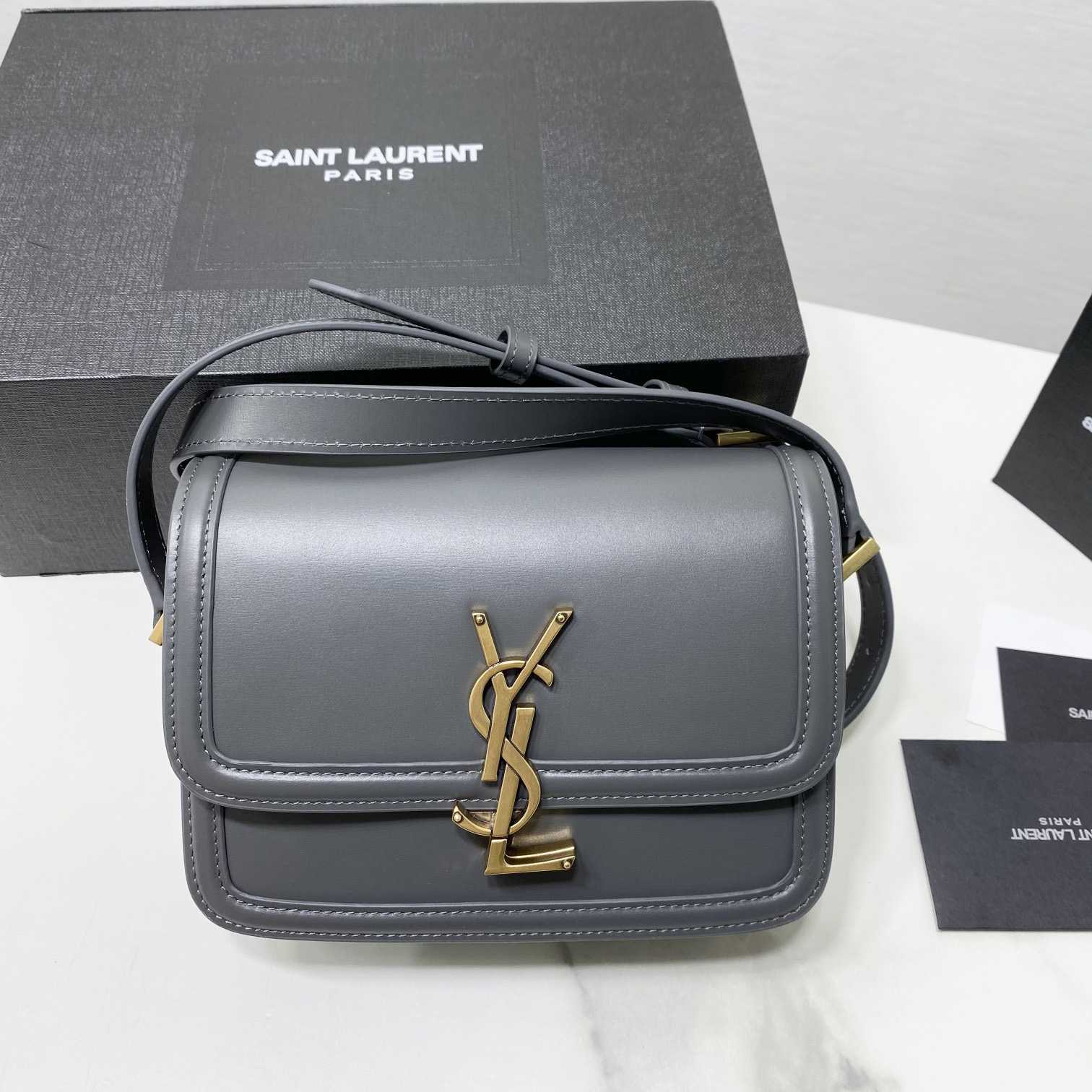 Saint Laurent Solferino Small Satchel In Box Saint Laurent Leather(19-13-5cm) - DesignerGu