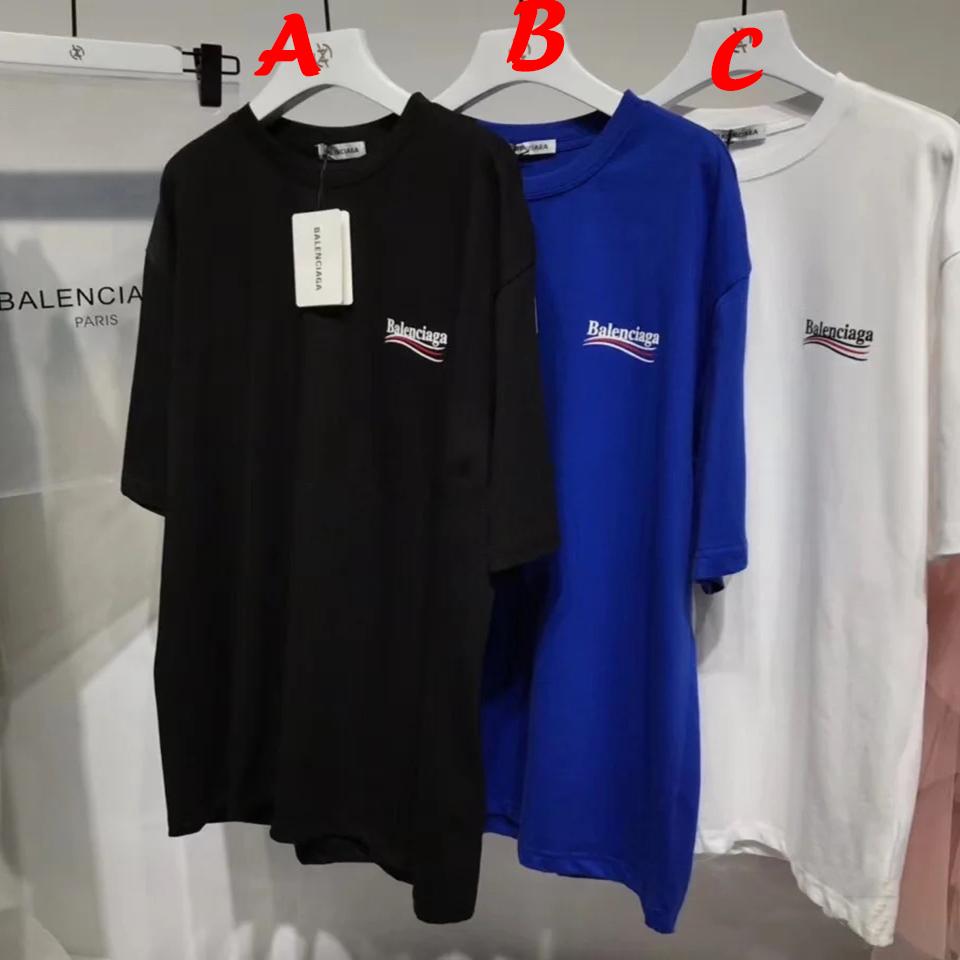 Balenciaga Campaign Logo T-Shirt - DesignerGu