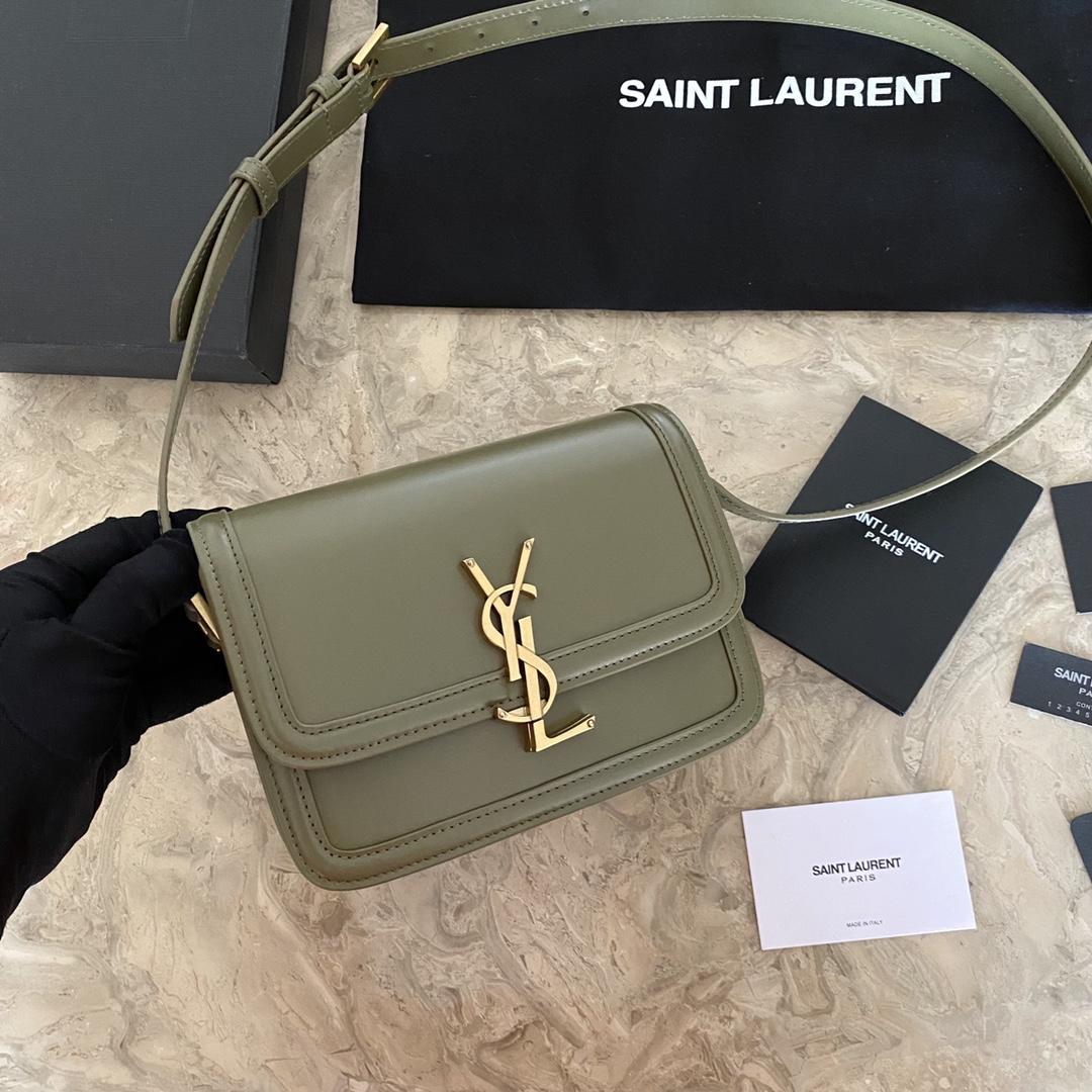 Saint Laurent Solferino Small Satchel In Box Saint Laurent Leather(19-13-5cm) - DesignerGu