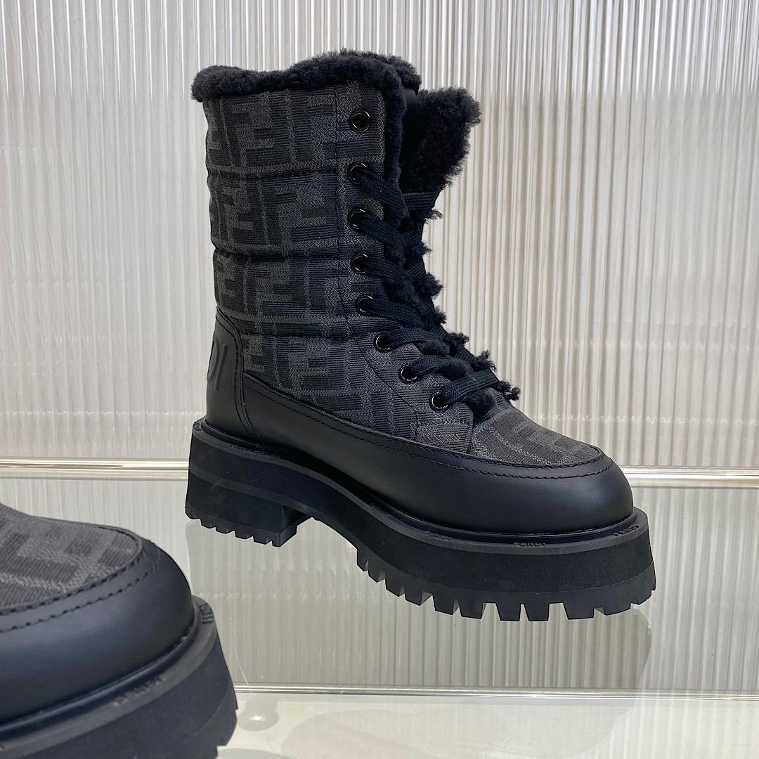 Fendi Biker Boots - DesignerGu